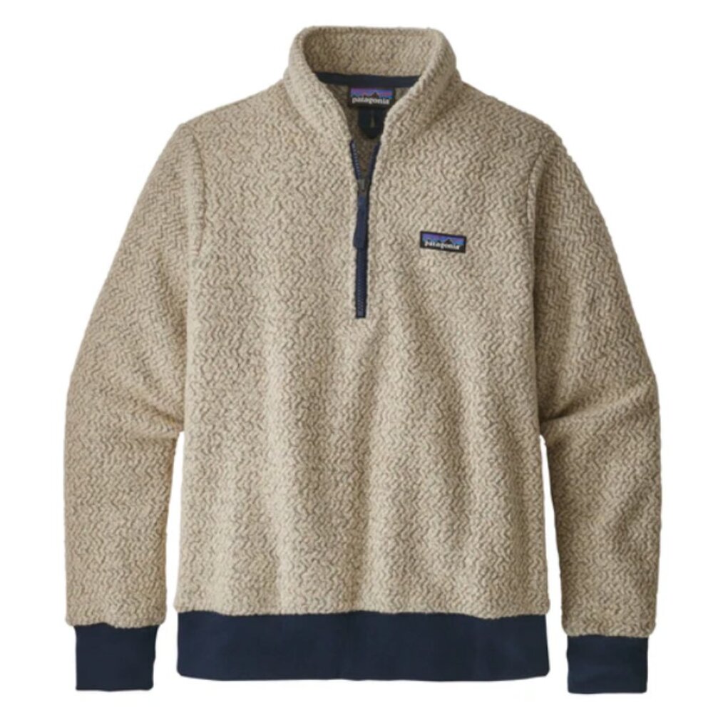 Patagonia Woolyester Fleece Pullover Oat Women's Size Small Outdoor Wool Blend